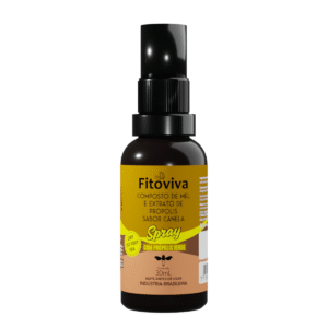 Spray de Mel e Própolis - Sabor Canela 30ml