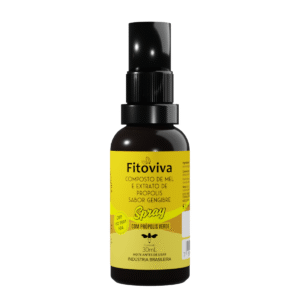 Spray de Mel e Própolis - Sabor Gengibre 30ml