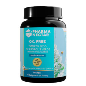 Extrato Aquoso de Própolis Ox. Free 60 cápsulas 300mg