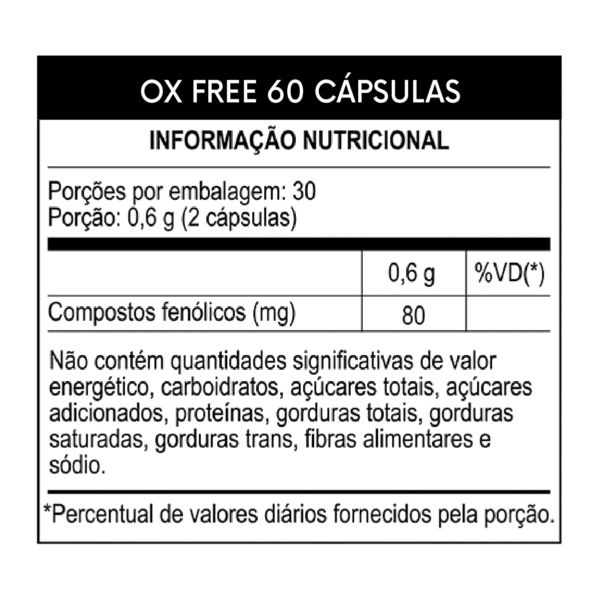 Extrato Aquoso de Própolis Ox. Free 60 cápsulas 300mg - Imagem 2