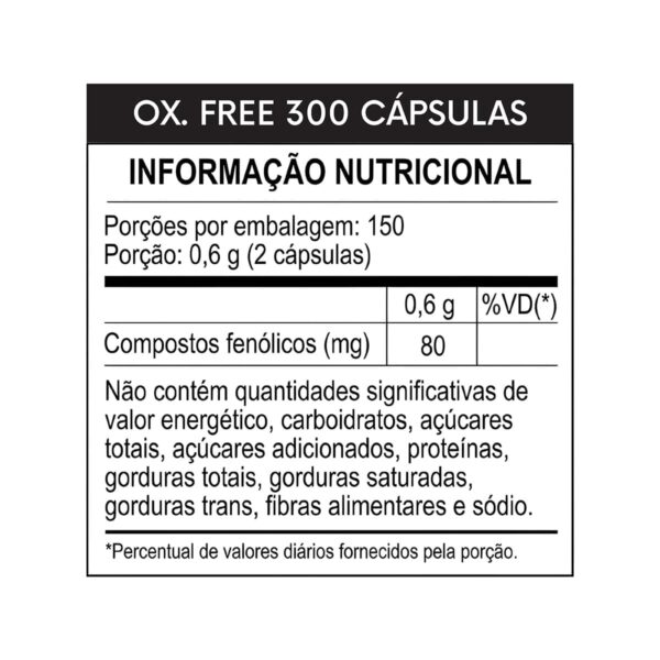 Extrato Aquoso de Própolis Ox. Free 300 cápsulas 300mg - Imagem 2