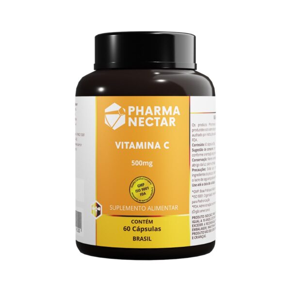 Vitamina C 60 cápsulas 500mg